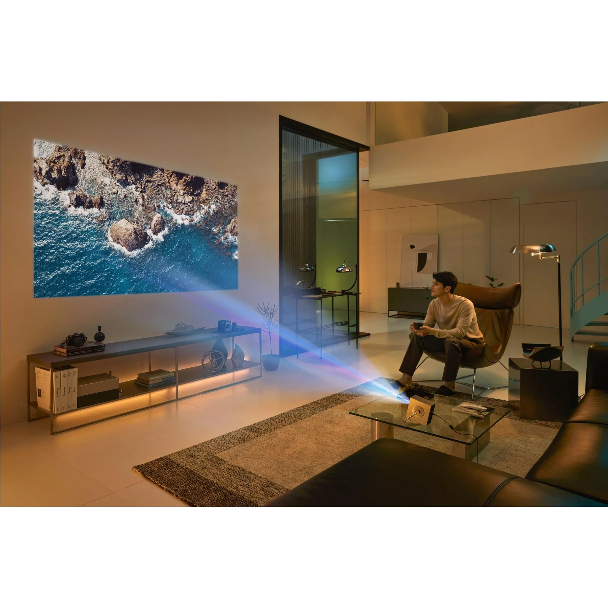 LG HU710PB CineBeam QUBE Lifestyle 4K UHD Smart - Image 5