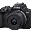 Canon EOS R50 RF-S18-45mm f/4.5-6.3 is STM Mirrorless Camera (Black)- 4K Video Vlogging with 24.2 MP High Images